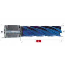 Корончатые свёрла BLUE-LINE PRO, 55 мм, хвостовик Weldon 19